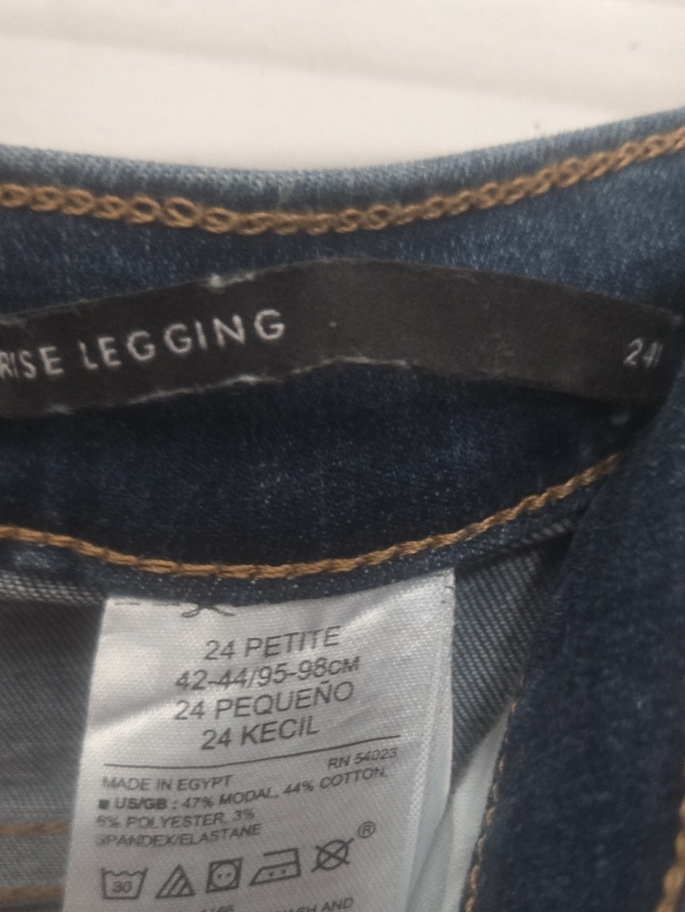 Banana Republic Dark Blue High-Rise Skinny Jeans - Picture 3 of 5